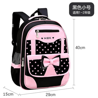Sac à dos scolaire ergonomique pour fille – Cartable primaire style coréen japonais avec motifs mignons