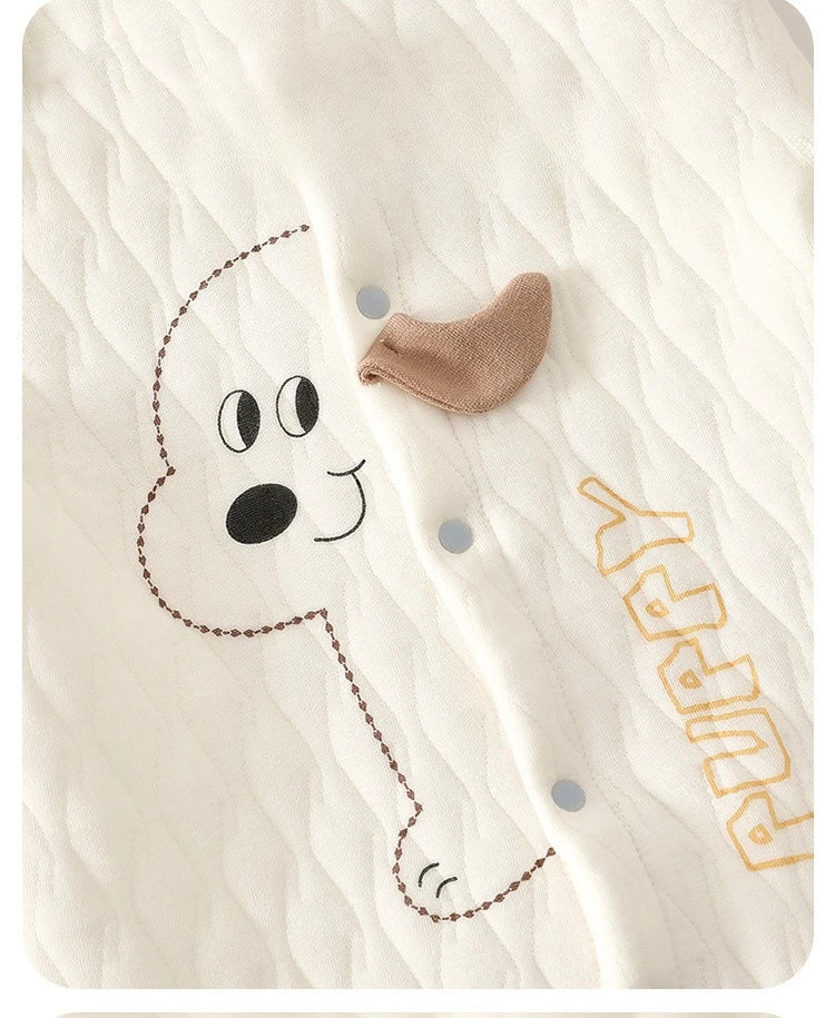 Combinaison Bébé Douillette en Coton – Chaleur & Confort pour Nouveau-né