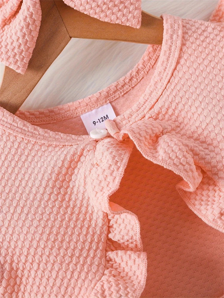 Robe d’Été Fleurie Sans Manches pour Bébé Fille