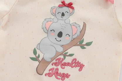 Ensemble 3 bodys bébé unisexe en coton – Confort doux pour nouveau-né