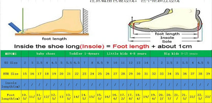 Baskets Enfant en Cuir – Chaussures Unisexes Confortables