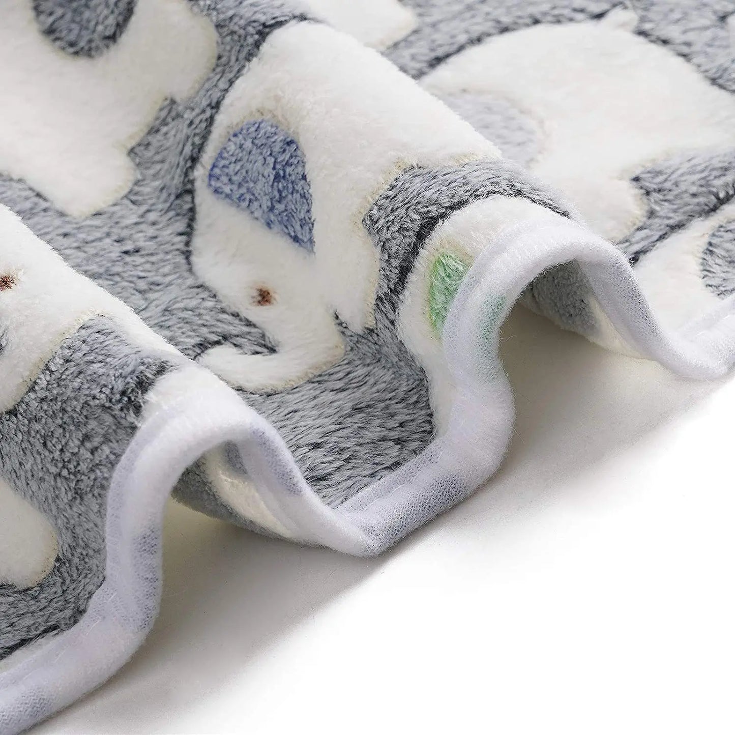 Cute Elephant Baby Blanket Newborn Swaddle Wrap Bedding Soft Warm Infant Quilt Coral Velvet Stroller Cover Babies Accessories