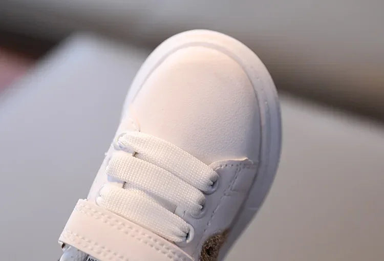 Baskets Bébé Panda – Chaussures Souples Premiers Pas pour Fille & Garçon