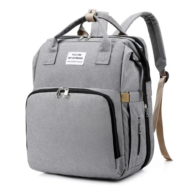 Sac à Dos Bébé avec Lit Pliable – Sac à Langer Multifonction pour Parents