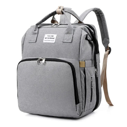 Sac à Dos Bébé avec Lit Pliable – Sac à Langer Multifonction pour Parents