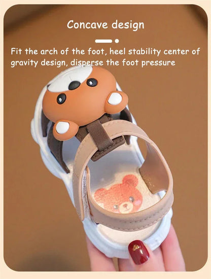 Sandales Enfant Antidérapantes Été – Confort & Motif Animal