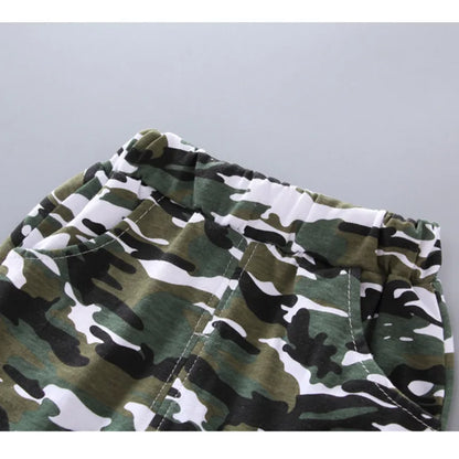 Ensemble Enfant Été – T-shirt à Manches Courtes & Short Confortable