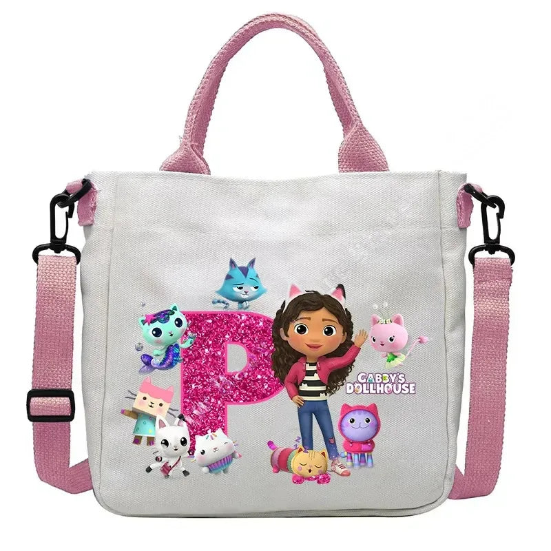 Sac à bandoulière enfant Gabby et la Maison Magique – Sac fourre-tout kawaii pour filles