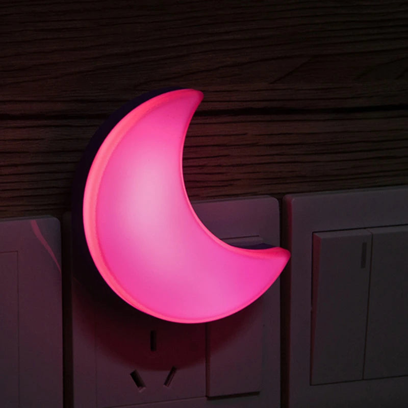 Lampe Veilleuse Lune LED – Lumière Douce Apaisante pour Chambre Bébé & Enfant