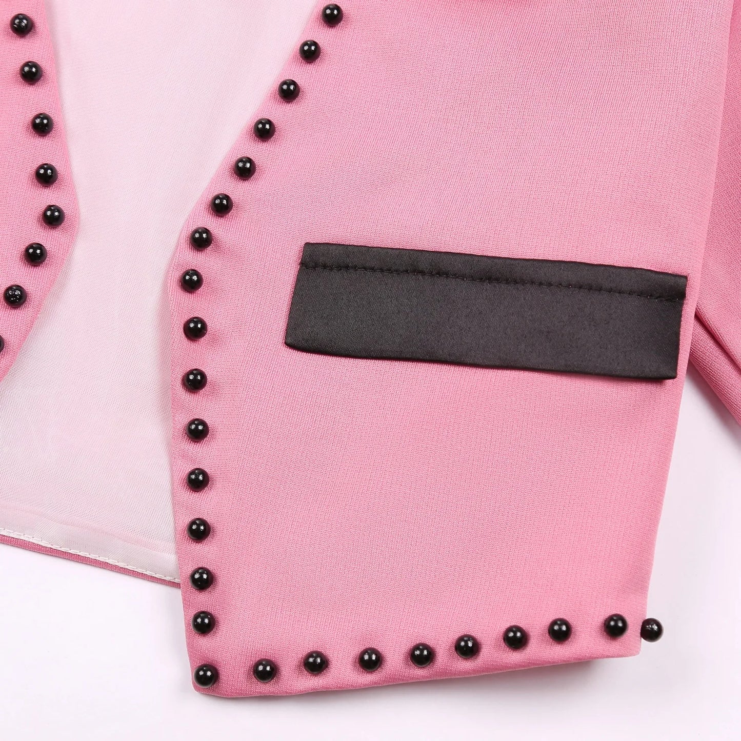 Robe Princesse Fille 2 Pièces (Robe + Veste) – Noir & Rose | Cérémonie, Anniversaire, Piano (5–14 ans)