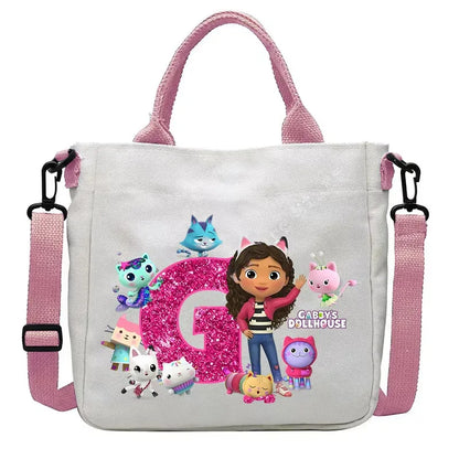 Sac à bandoulière enfant Gabby et la Maison Magique – Sac fourre-tout kawaii pour filles