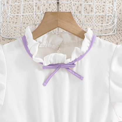 Ensemble chic jupe plissée – Style coréen (Fille)