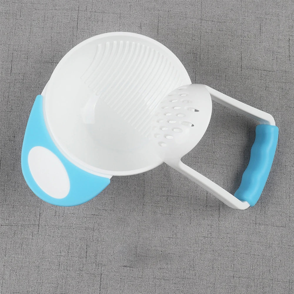 Bol broyeur manuel pour bébé – Préparation facile des purées maison