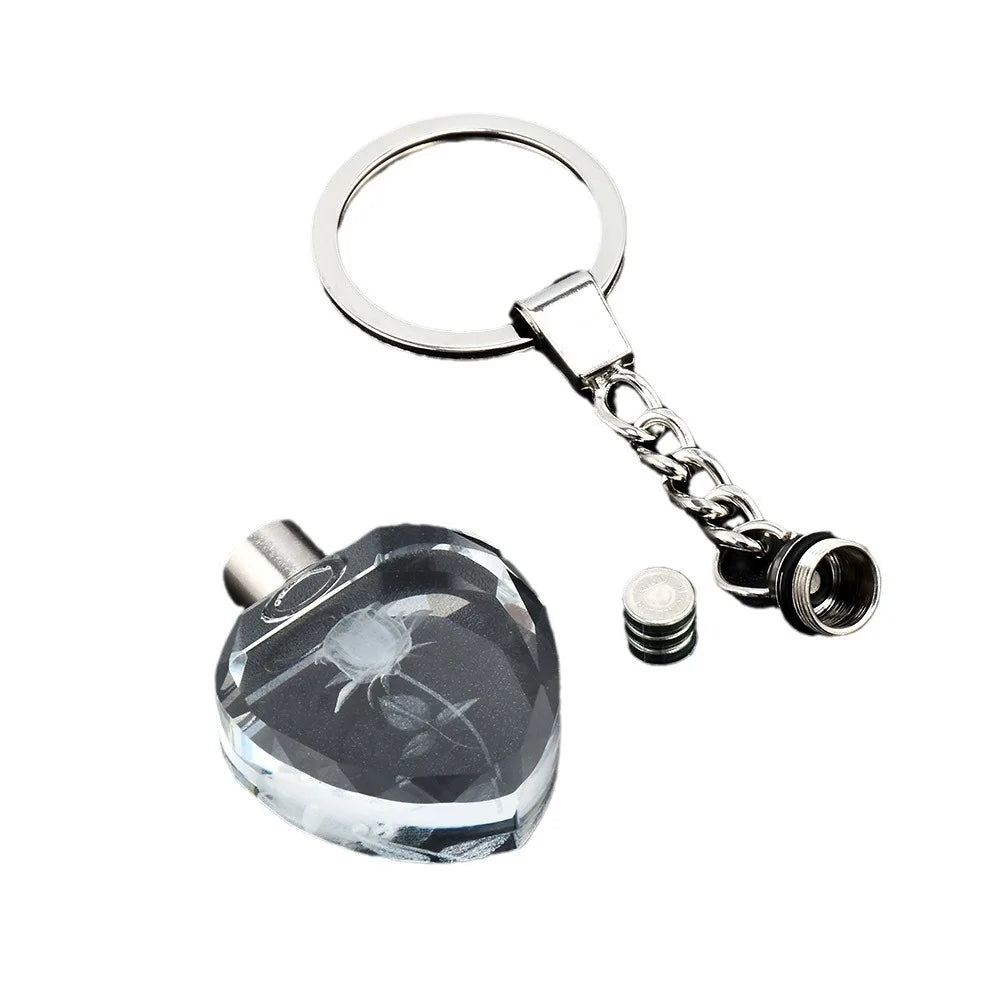 Cœur Cristal Décoratif – Éclat Romantique (Style Bijou)