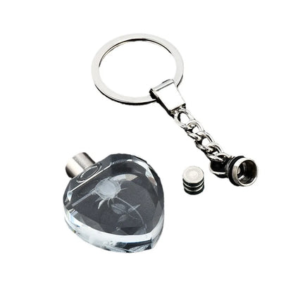 Cœur Cristal Décoratif – Éclat Romantique (Style Bijou)