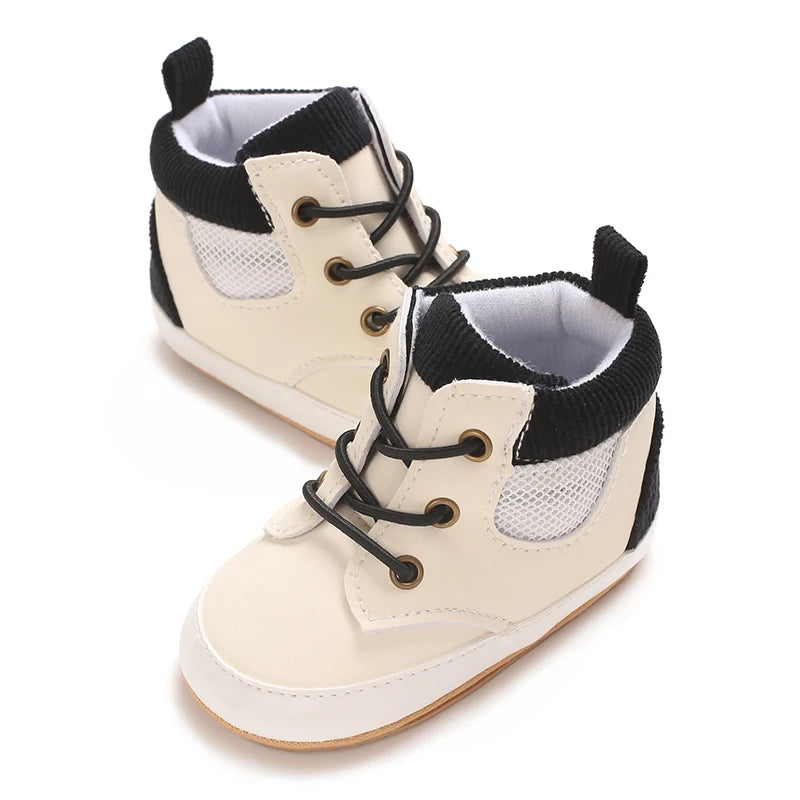 Chaussures montantes bébé antidérapantes – Souples, confortables & stylées