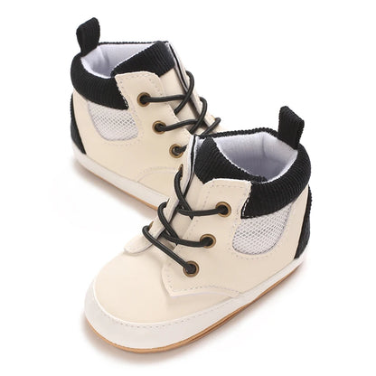 Chaussures montantes bébé antidérapantes – Souples, confortables & stylées