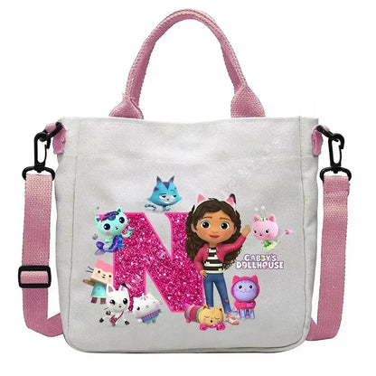 Sac à bandoulière enfant Gabby et la Maison Magique – Sac fourre-tout kawaii pour filles