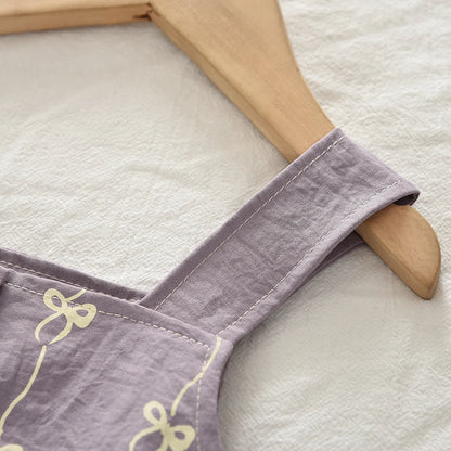 Ensemble Denim Chic 2 Pièces – Top Bretelles + Pantalon (Fille)