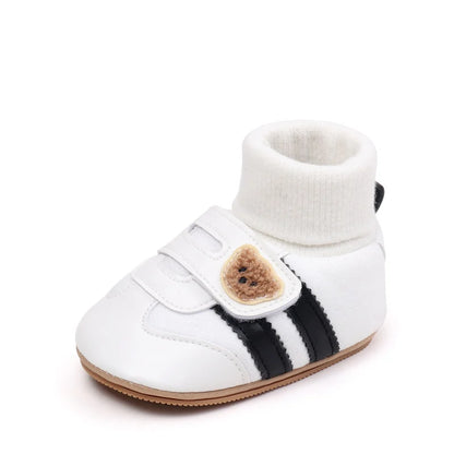 Chaussures Premiers Pas Bébé – Chaussettes Antidérapantes Automne/Hiver (0-18 mois)