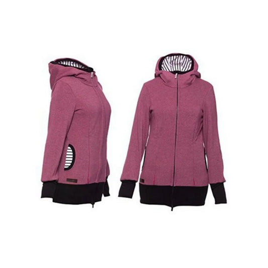 Veste kangourou de maternité – Sweat à capuche pour grossesse et portage bébé