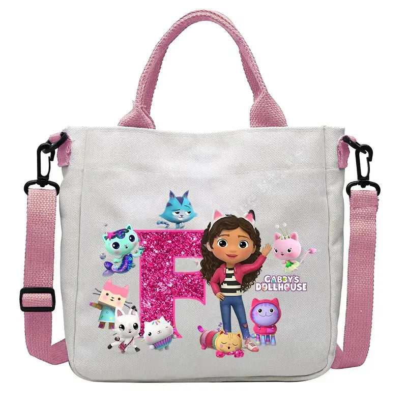 Sac à bandoulière enfant Gabby et la Maison Magique – Sac fourre-tout kawaii pour filles