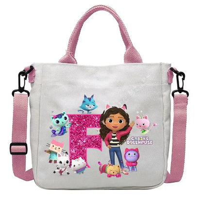 Sac à bandoulière enfant Gabby et la Maison Magique – Sac fourre-tout kawaii pour filles