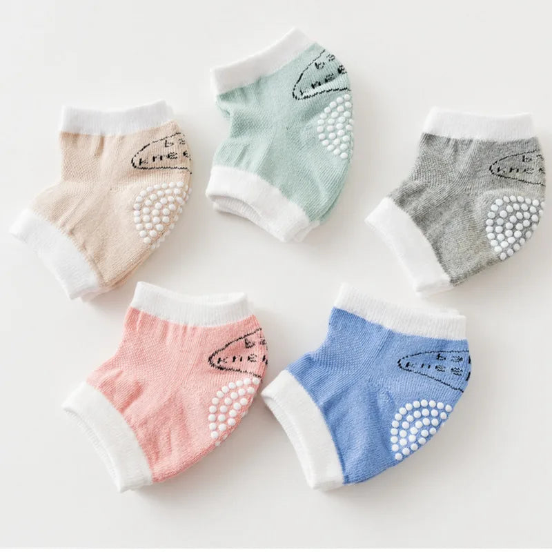 Protège-Genoux Bébé Antidérapants – Confort & Protection pour les Premiers Pas