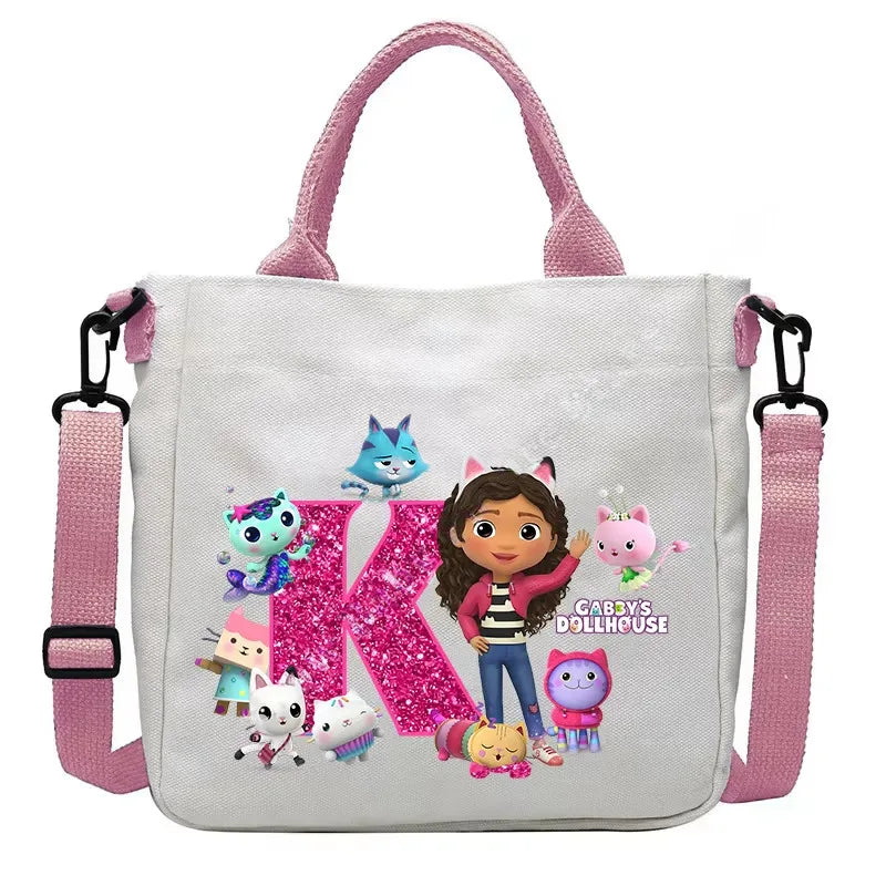 Sac à bandoulière enfant Gabby et la Maison Magique – Sac fourre-tout kawaii pour filles