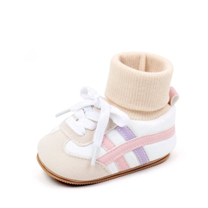 Chaussures Premiers Pas Bébé – Chaussettes Antidérapantes Automne/Hiver (0-18 mois)
