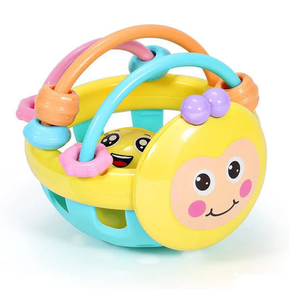 Jouets de dentition doux pour bébé, anneau de dentition sensoriel éducatif précoce pour nouveau-né, hochet tactile, balle de saisir à la main, développement du jeu de balle pour bébé