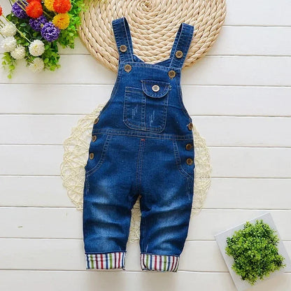 Salopette Bébé en Coton Doux – Combinaison Confortable Garçon & Fille (9 mois à 4 ans)