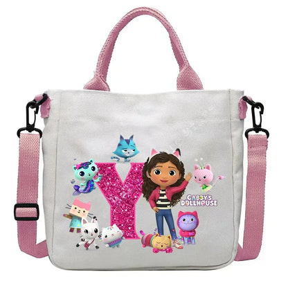 Sac à bandoulière enfant Gabby et la Maison Magique – Sac fourre-tout kawaii pour filles