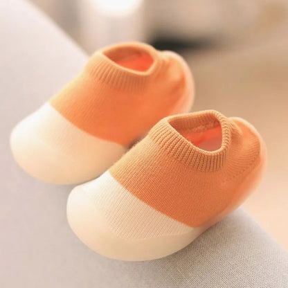 Chaussures Bébé Premiers Pas – Semelle Souple en Caoutchouc (0-4 ans)