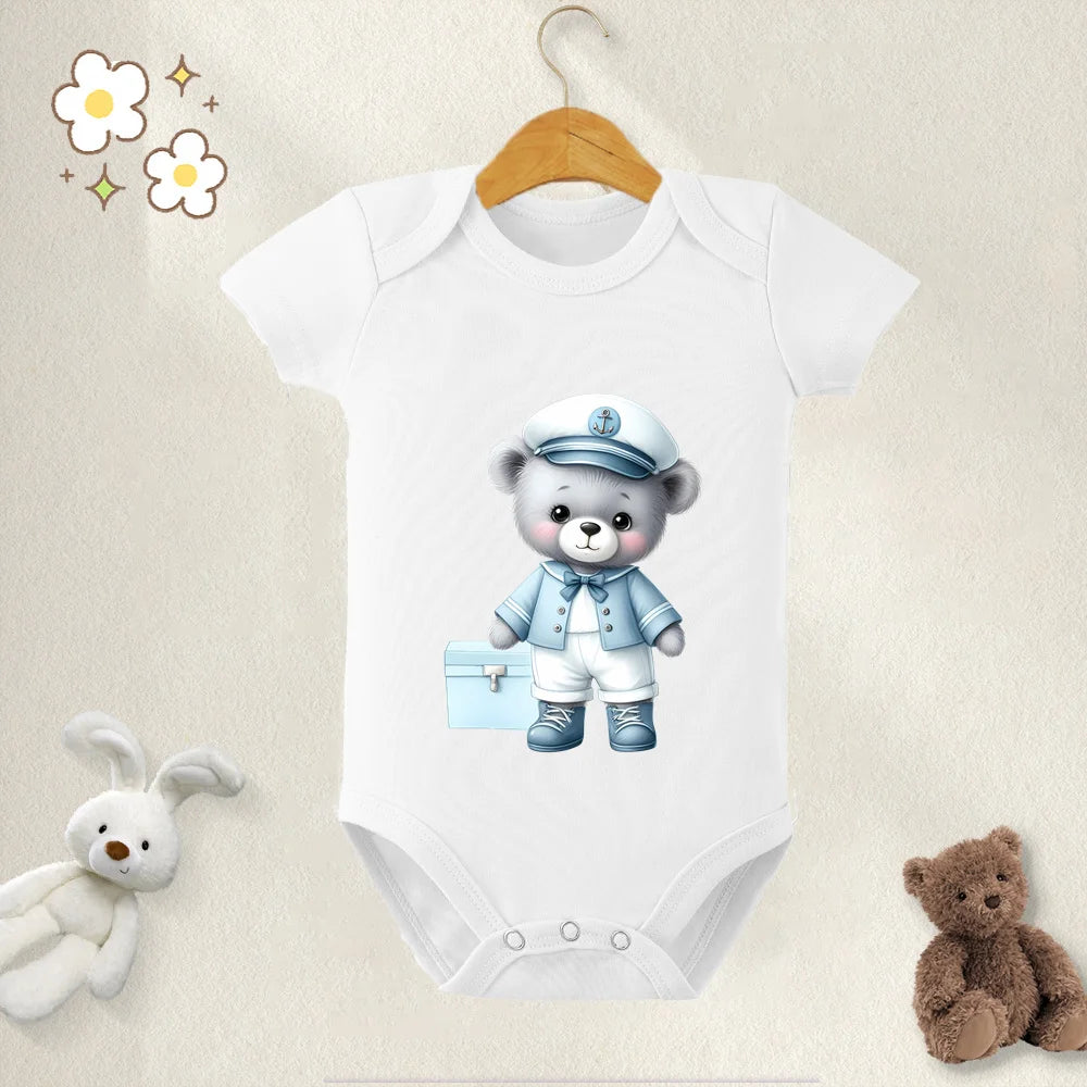 Body Bébé Petit Marin – Onesie Doux 100 % Coton