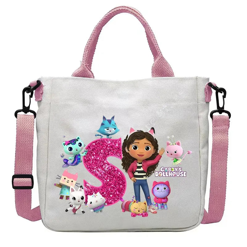 Sac à bandoulière enfant Gabby et la Maison Magique – Sac fourre-tout kawaii pour filles