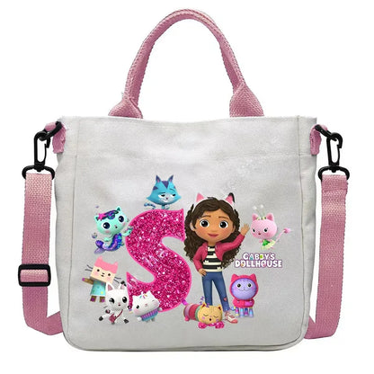 Sac à bandoulière enfant Gabby et la Maison Magique – Sac fourre-tout kawaii pour filles