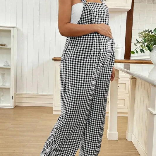 Salopette de maternité chic et confortable – Combinaison légère pour future maman