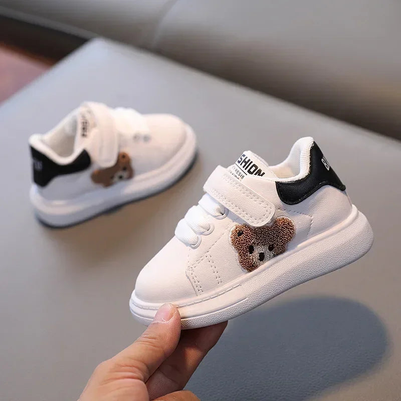 Baskets Bébé Panda – Chaussures Souples Premiers Pas pour Fille & Garçon