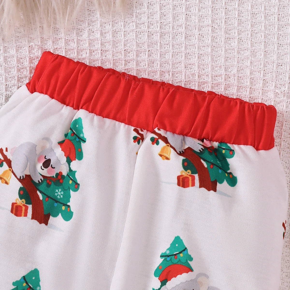 Ensemble Bébé Fille 3 Pièces “Koala” – Body + Pantalon + Bonnet | 0–18 Mois