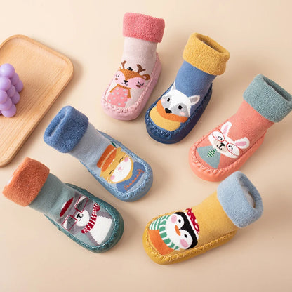 Chaussettes-Chaussures Bébé Antidérapantes – Premiers Pas