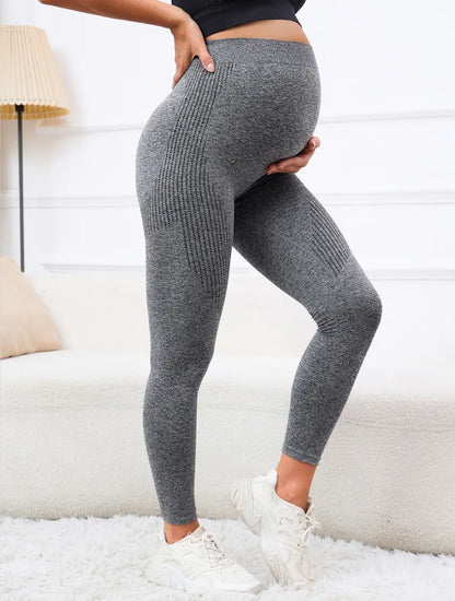 Legging Maternité Slim Stretch – Maintien Doux & Confort Absolu