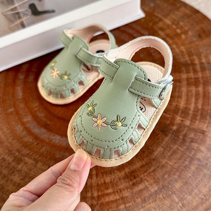 Sandales Petite Princesse – Chaussures Bébé Élégantes pour l’Été