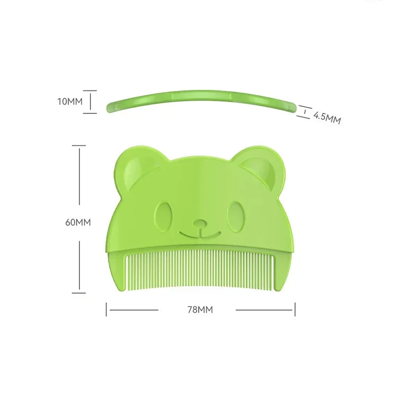 Accessoires de soins pour bébé – Peigne doux & brosse en silicone
