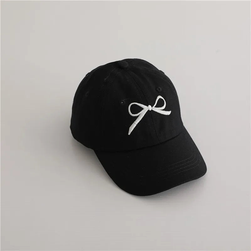 Casquette Enfant Brodée avec Nœud – Protection Soleil