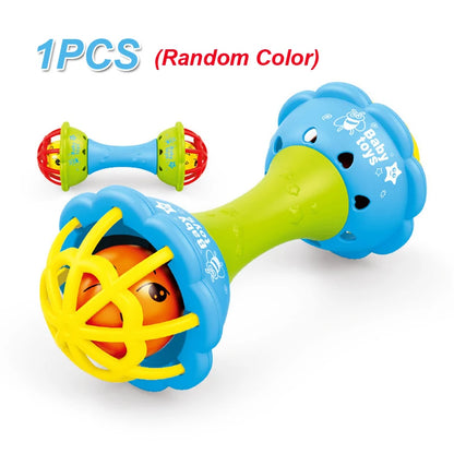 Hochet sensoriel bébé éducatif 0–12 mois – Jouet d’éveil sécurisé et coloré