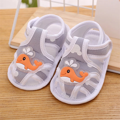Sandales Bébé Premiers Pas – Chaussures d’Été Douces & Antidérapantes (0 à 15 mois)