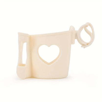 Porte-Gobelet Universel pour Poussette avec Support Téléphone – Accessoire Pratique pour Parents