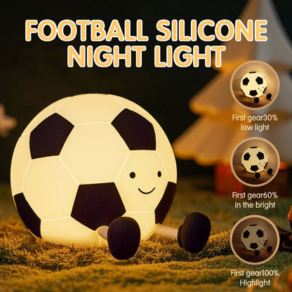 Veilleuse Silicone Bébé – Lampe de Nuit Tactile Douce (Nuage, Licorne, Tasse, Ballon)