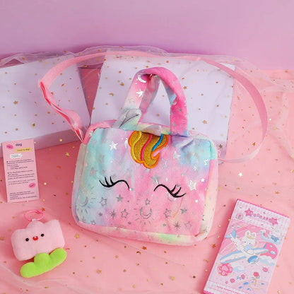 Sac à main licorne pour fille – Petit sac bandoulière (crossbody) – Cadeau anniversaire